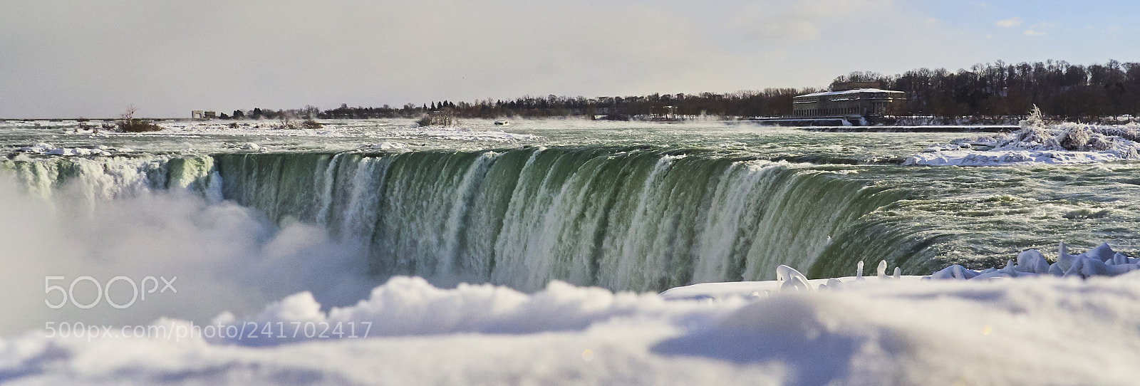 Panasonic Lumix DMC-GX8 sample photo. Niagara falls, (nearly) frozen photography