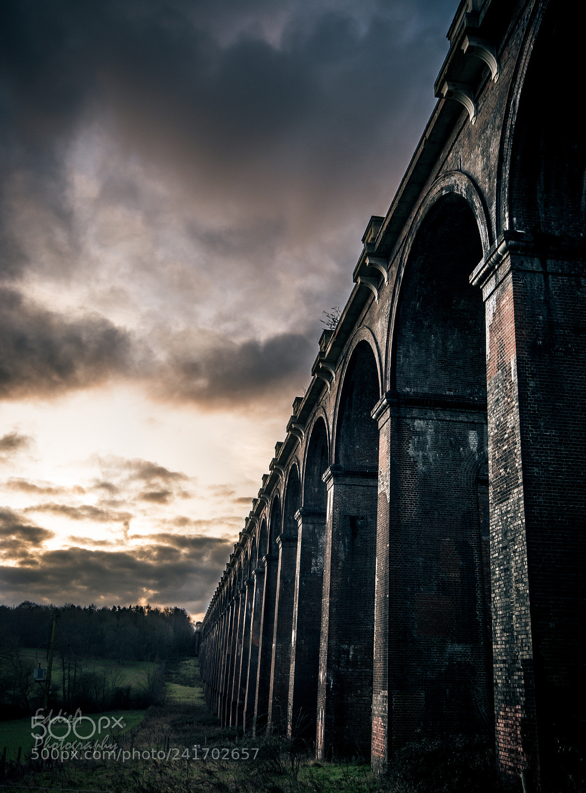 Nikon D7100 sample photo. Moody viaduct photography