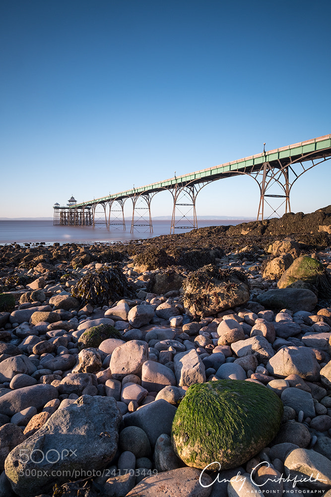 Fujifilm X-T2 sample photo. Clevedon pier photography