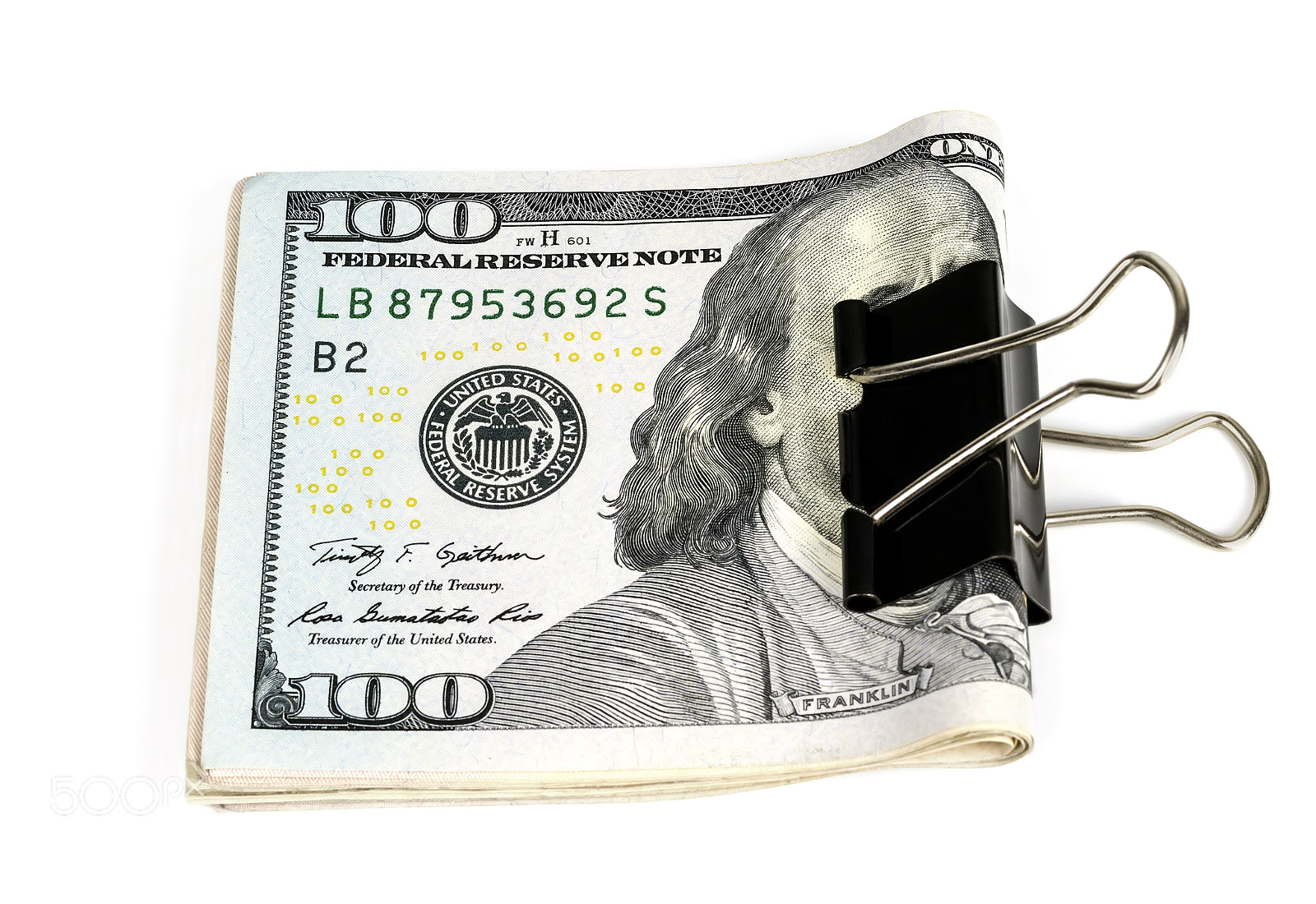 Canon EOS 1200D (EOS Rebel T5 / EOS Kiss X70 / EOS Hi) sample photo. Dollars clamped by a photography