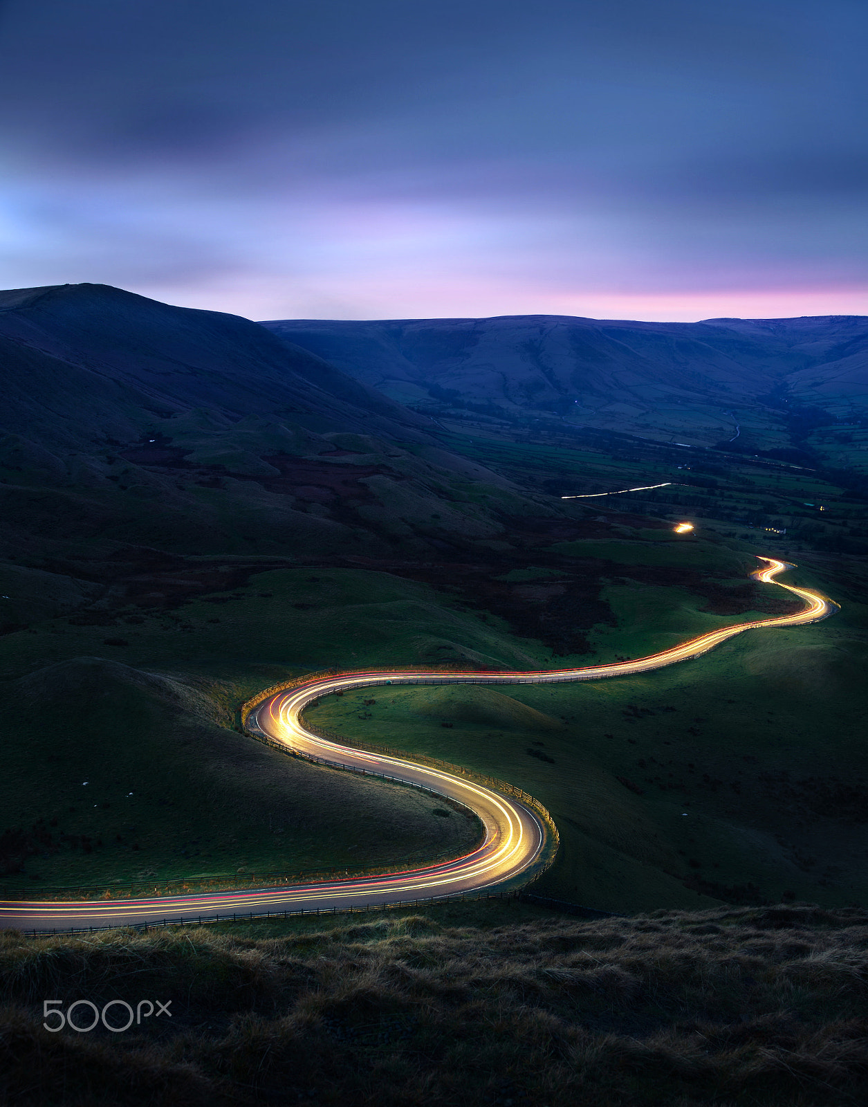 Nikon AF-S Nikkor 24-120mm F4G ED VR sample photo. Mam tor road photography