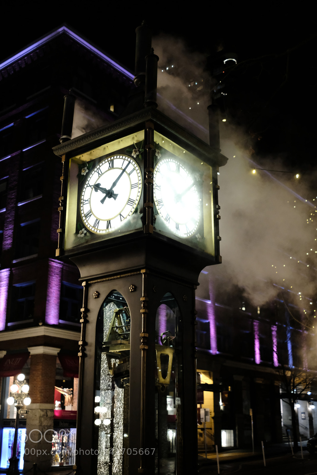 Fujifilm X-Pro2 sample photo. Gastown steam clock photography