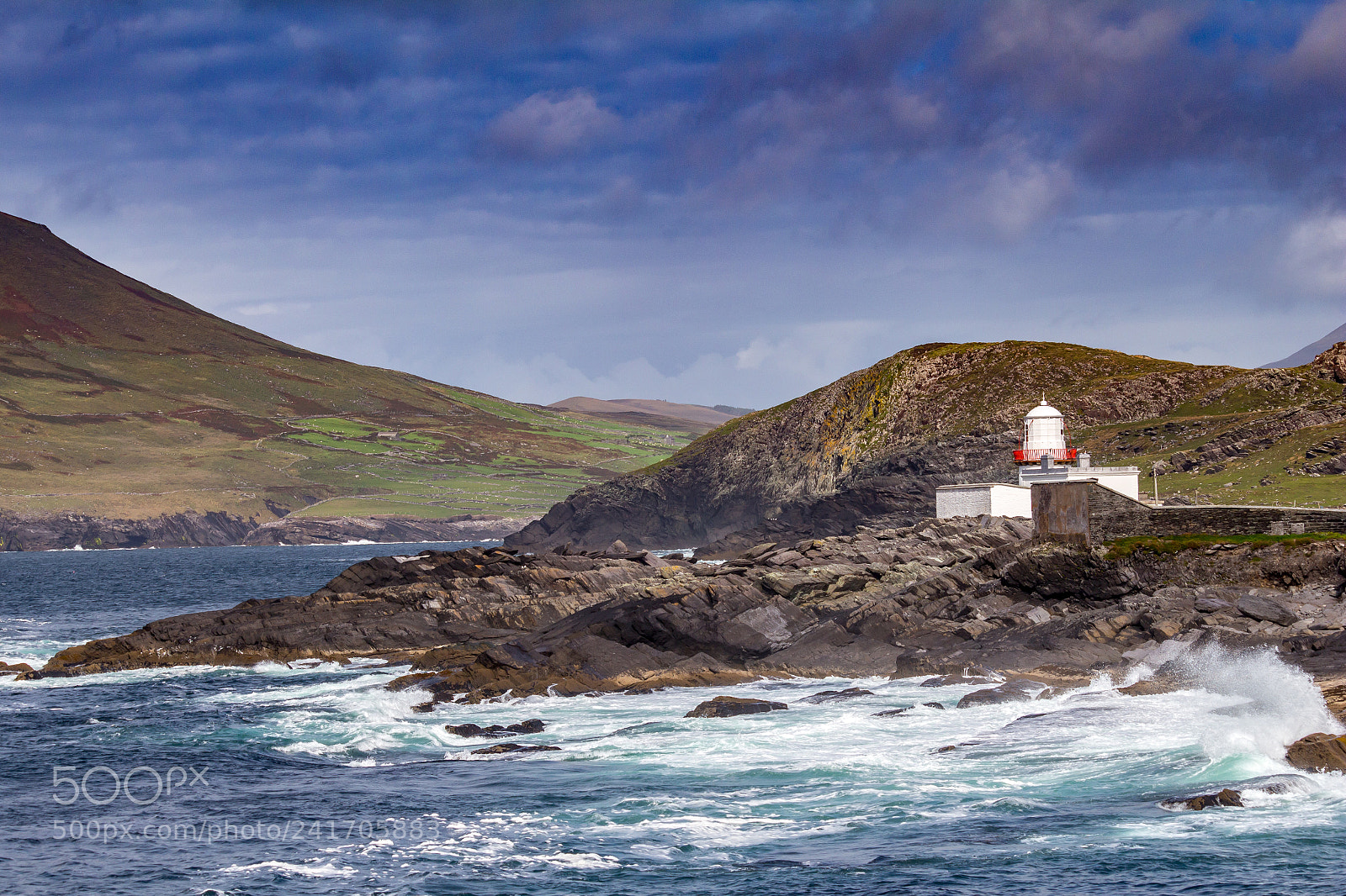 Canon EOS 100D (EOS Rebel SL1 / EOS Kiss X7) sample photo. Valentia lighthouse photography