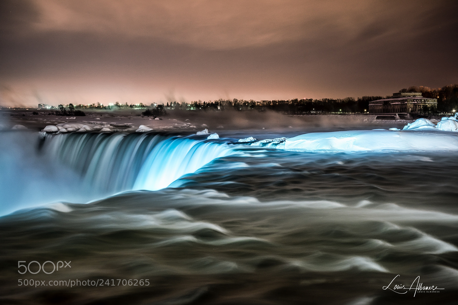 Nikon D810 sample photo. Niagara on ice photography
