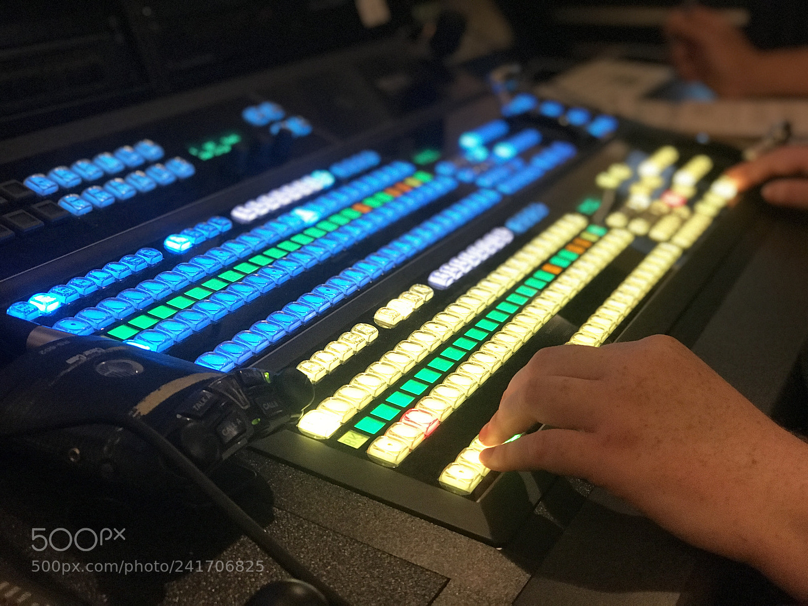 Apple iPhone 7 Plus sample photo. Video switch board photography