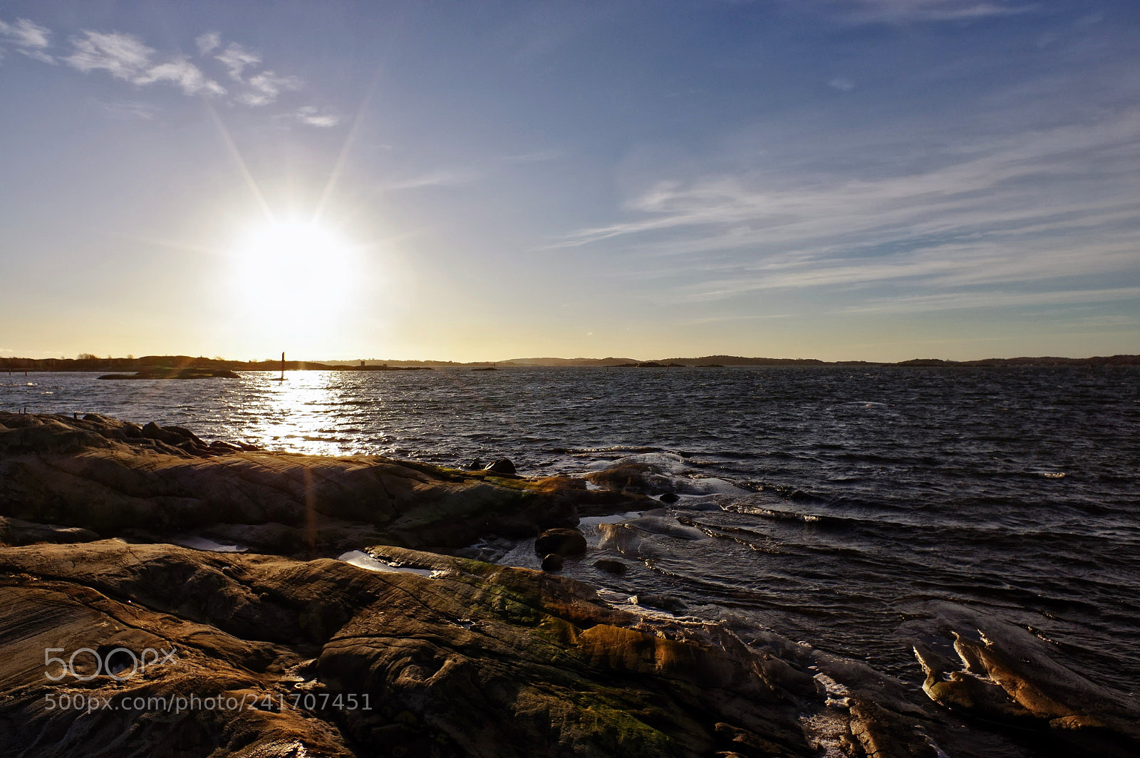 Pentax K-3 sample photo. January seascape photography