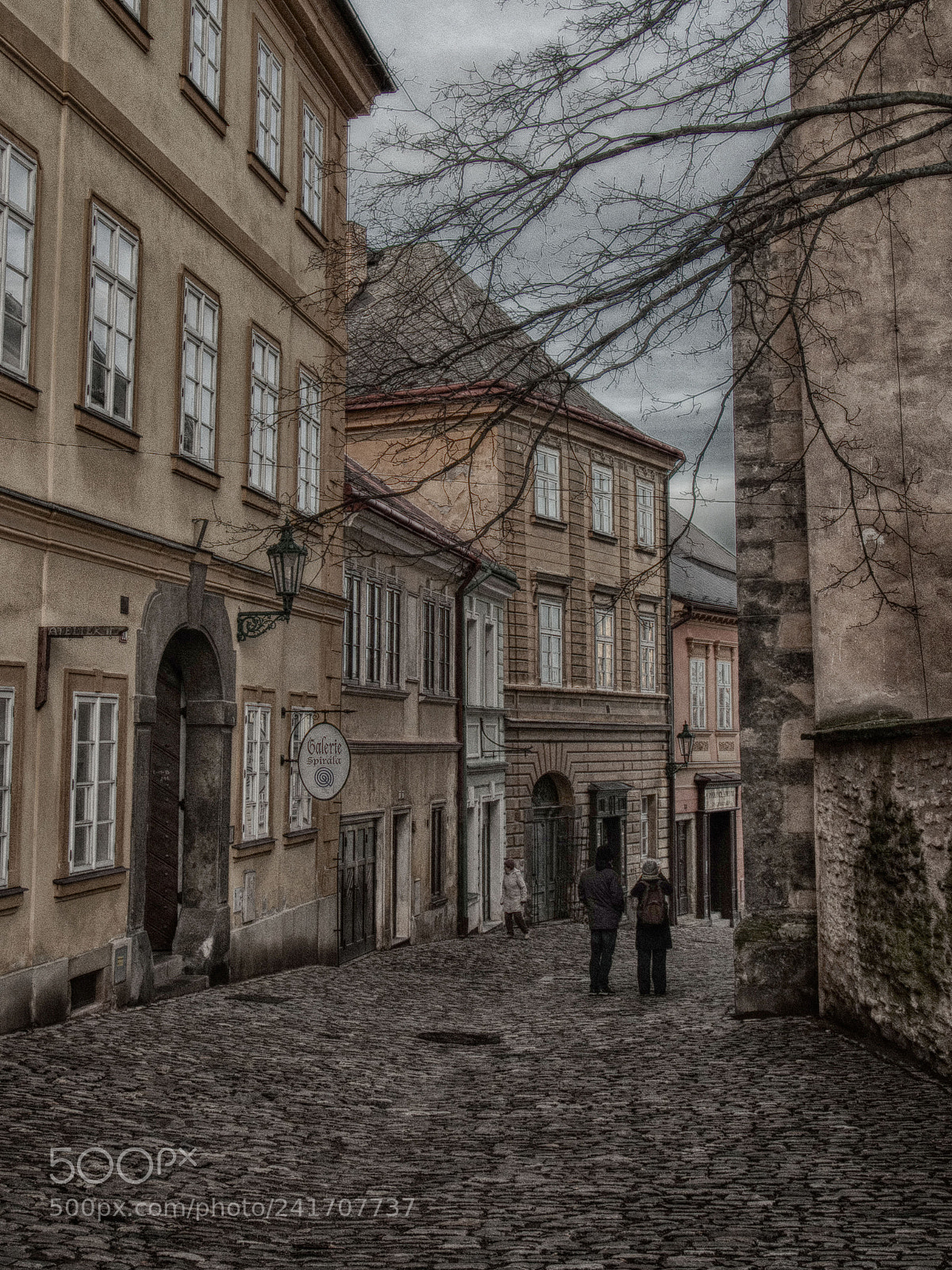 Pentax K-5 IIs sample photo. Barborska street in kutn photography
