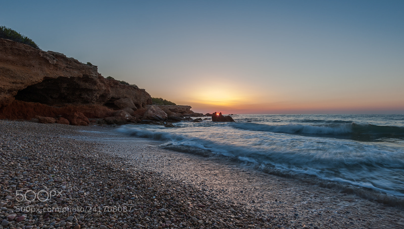 Nikon D700 sample photo. Amanecer en tres playas photography