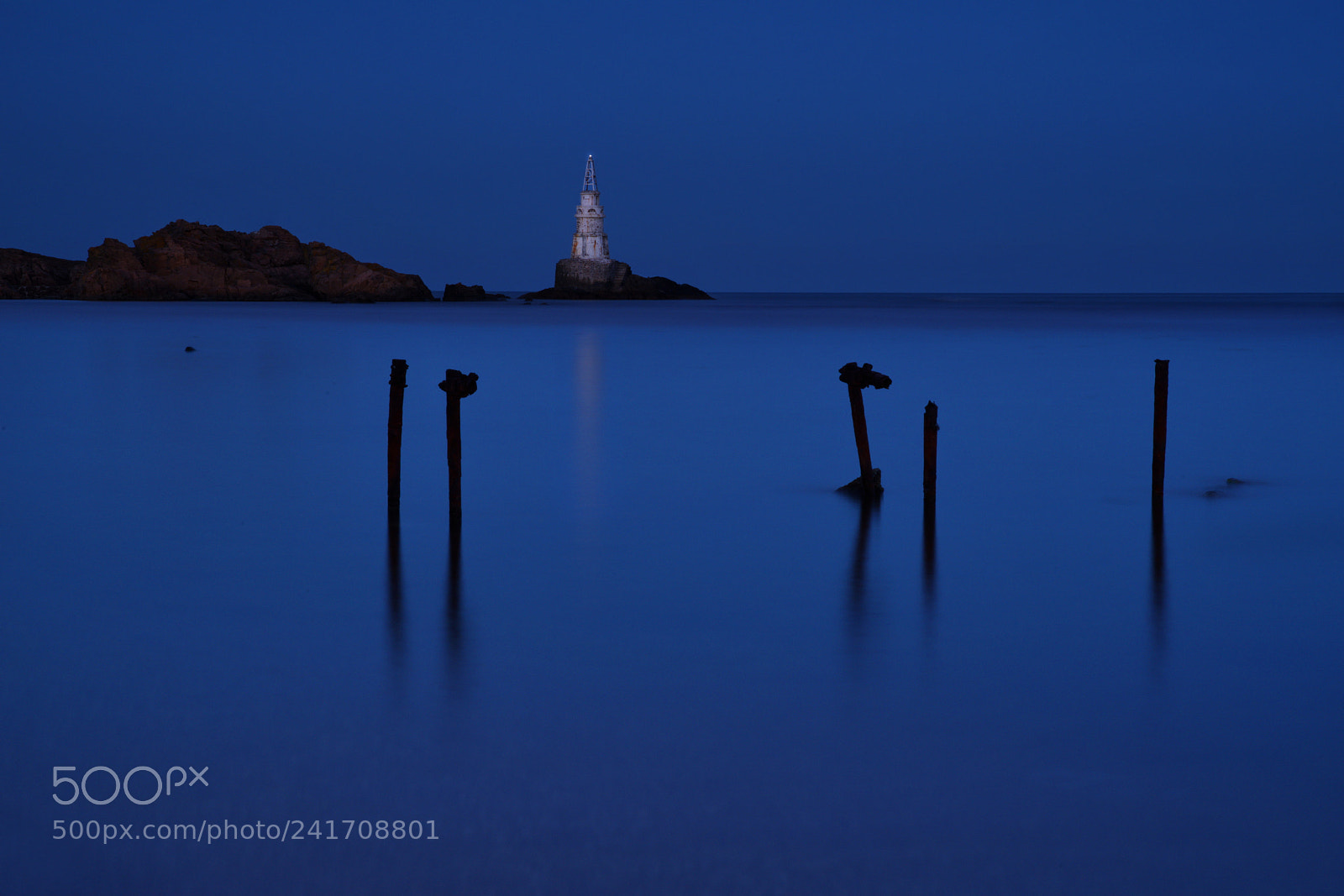 Pentax K-1 sample photo. Sea at night photography