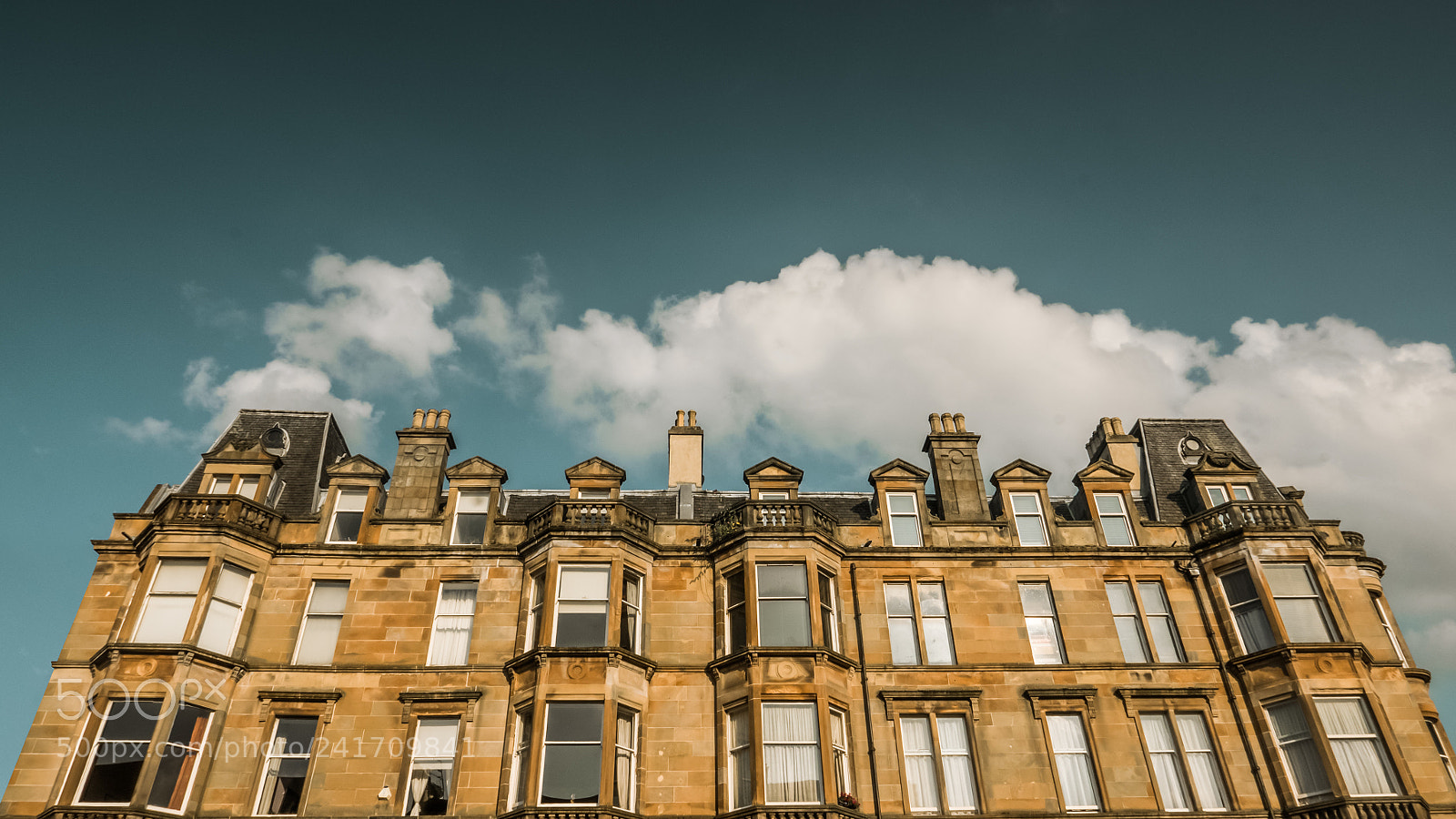 Panasonic Lumix DMC-LX100 sample photo. Traditional glasgow tenement apartments photography