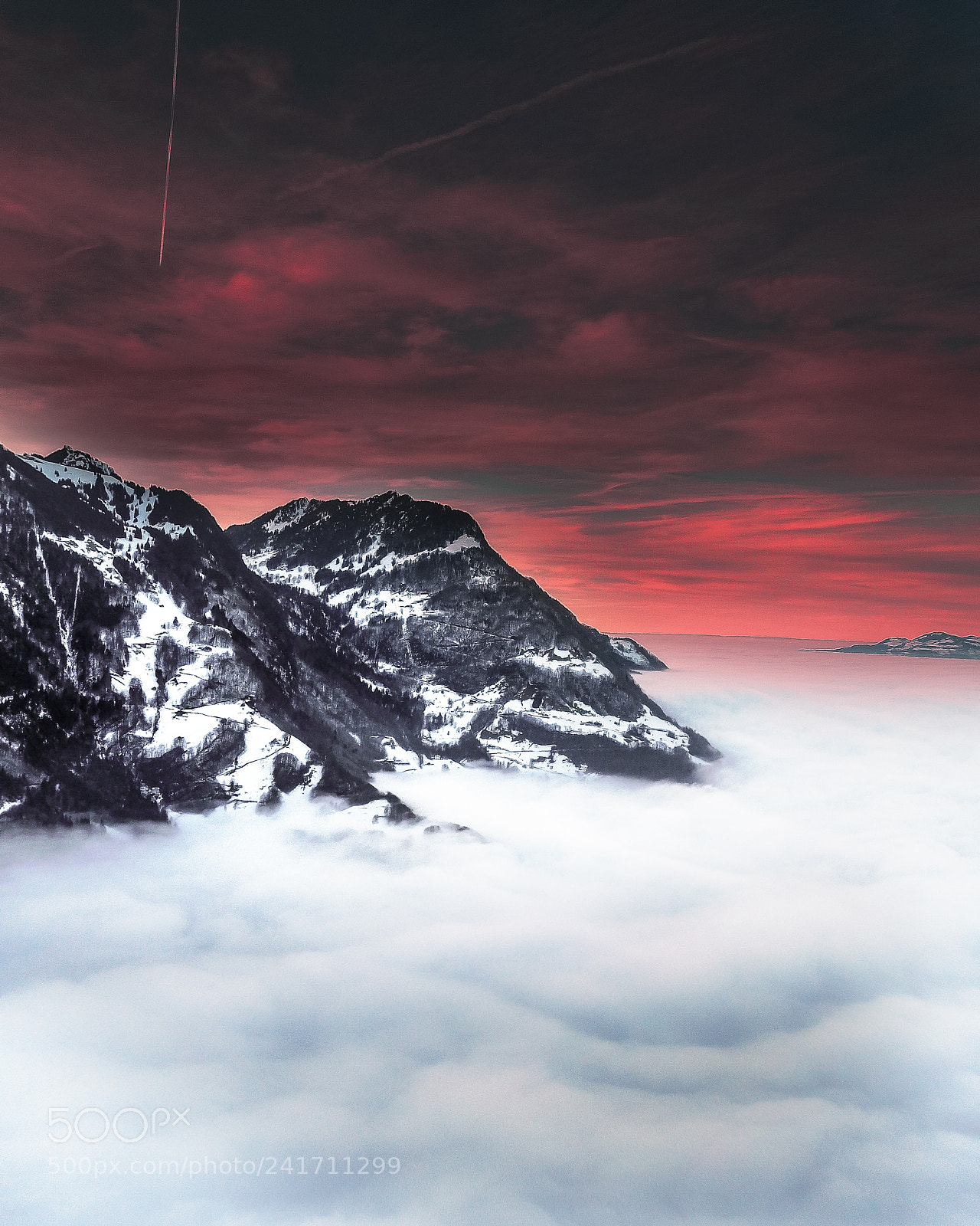 DJI FC220 sample photo. Wolkenmeer photography
