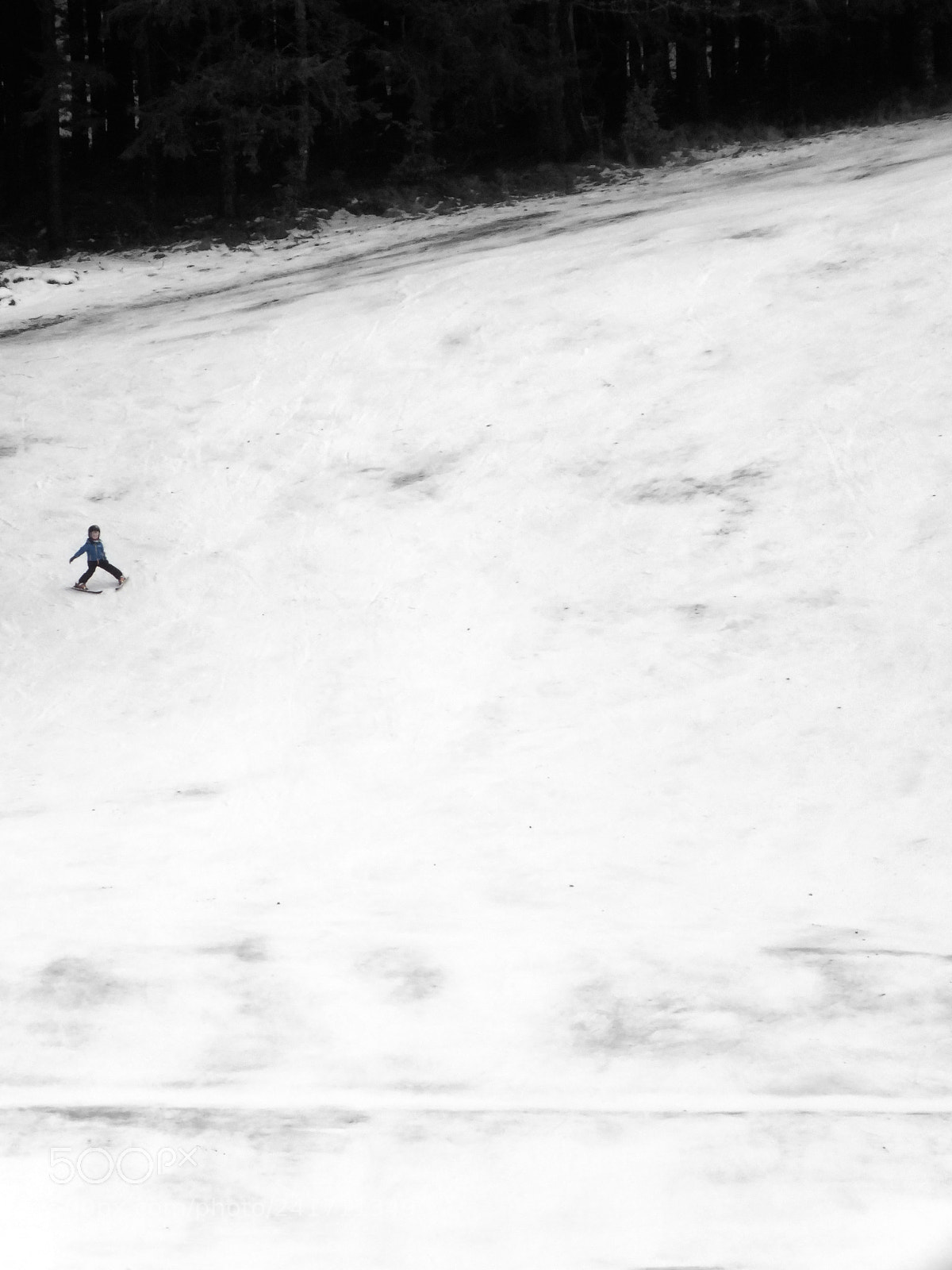 FujiFilm FinePix HS20 EXR (FinePix HS22 EXR) sample photo. Le chasse-neige photography