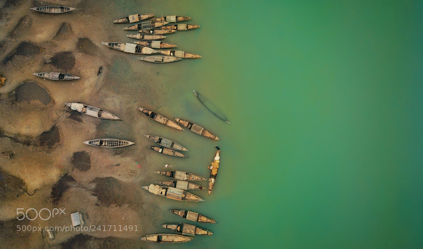 DJI FC220 sample photo. Boats photography