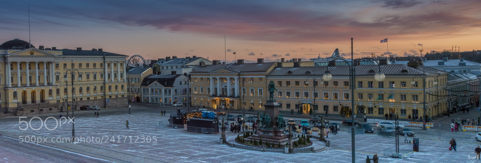 Nikon D7200 sample photo. Senate square helsinki photography