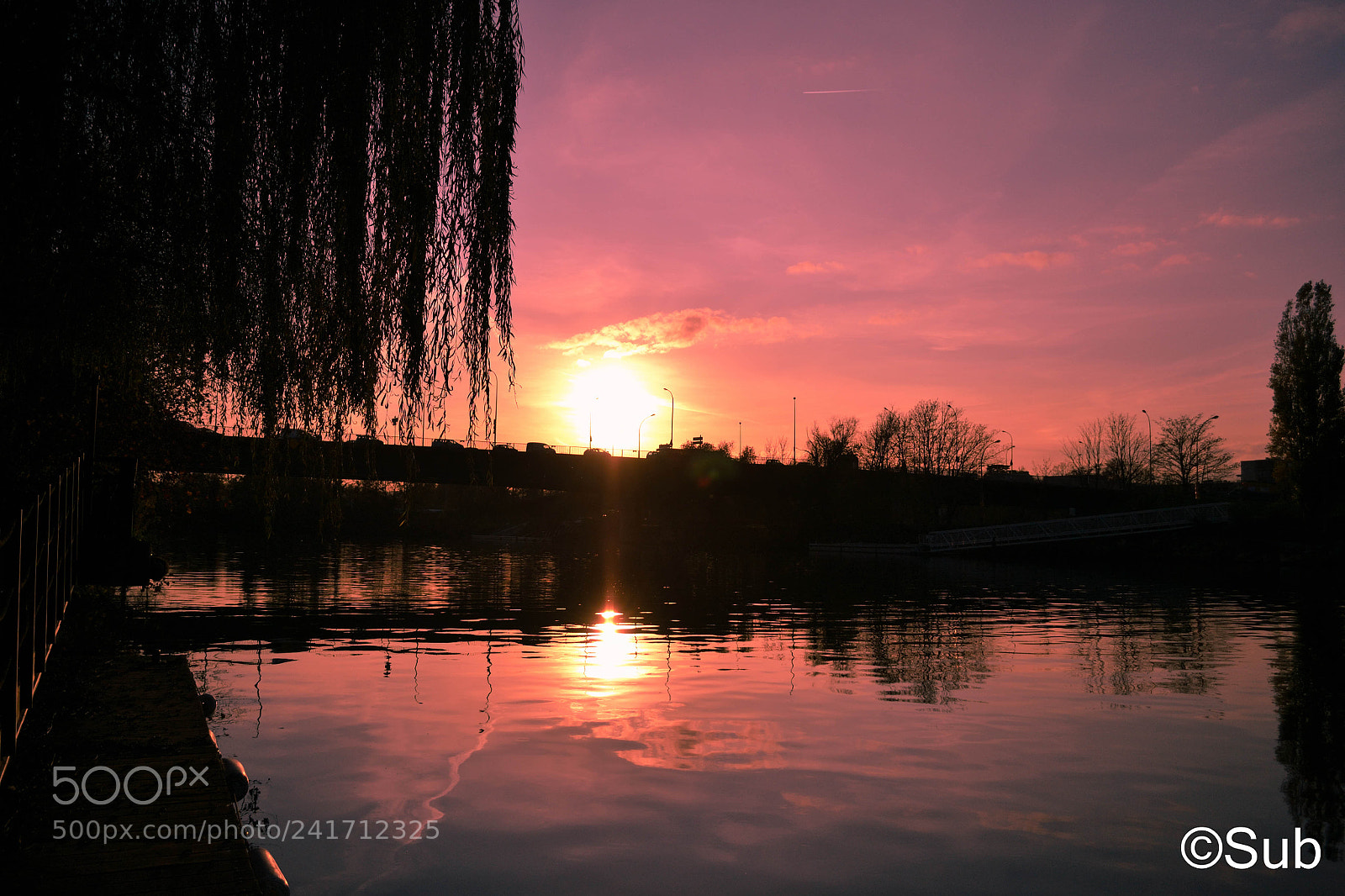 Nikon D3100 sample photo. Evening red photography