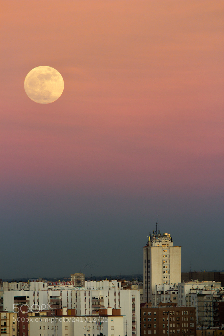 Canon EOS 60D sample photo. Solo de superluna photography