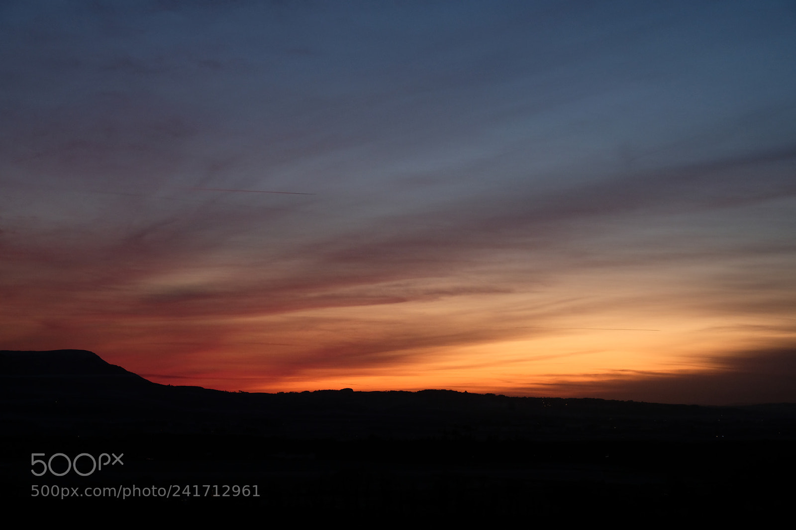 Fujifilm X-T20 sample photo. Sunset over fintry photography