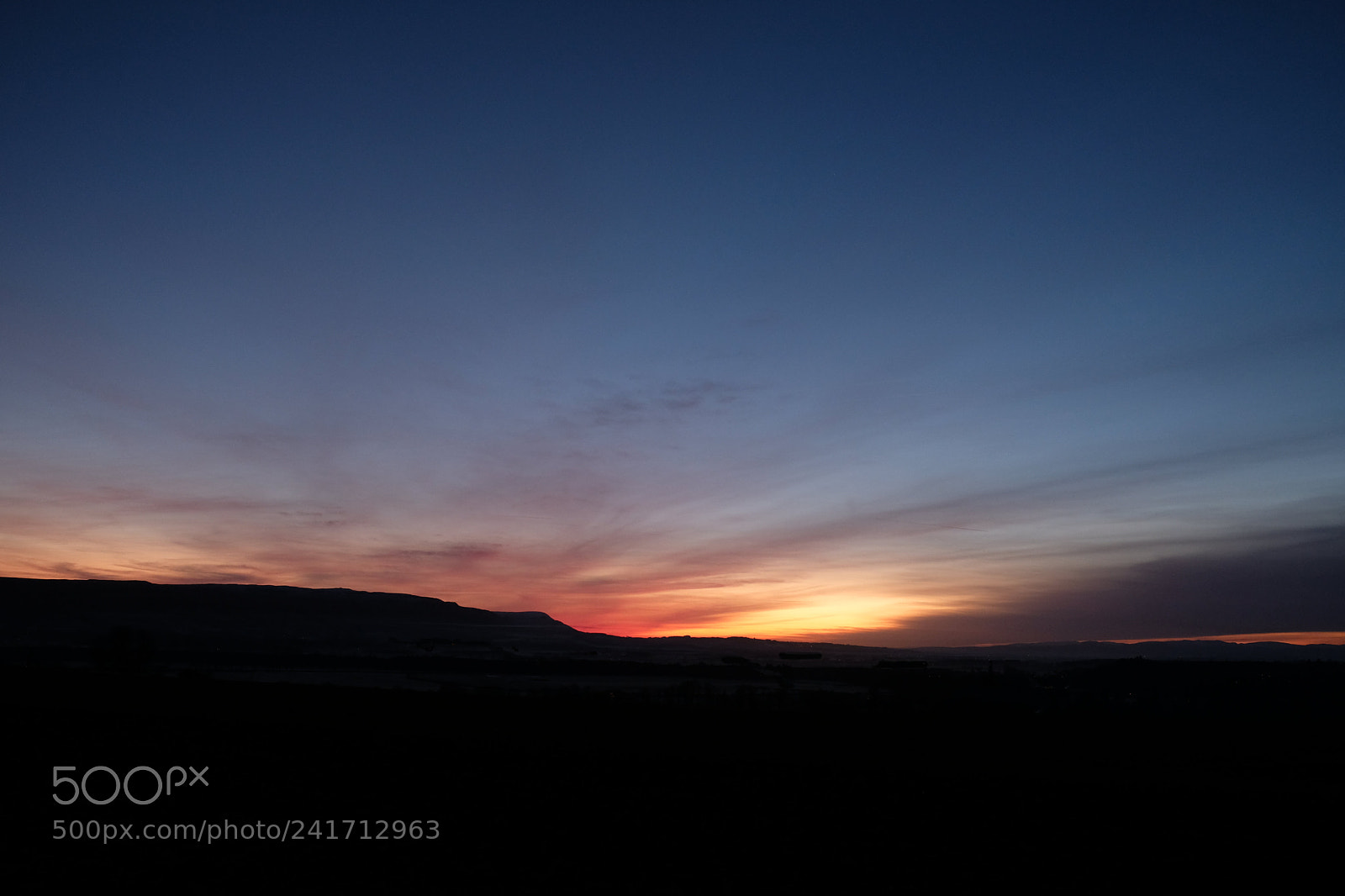 Fujifilm X-T20 sample photo. Sunset over the fintry photography
