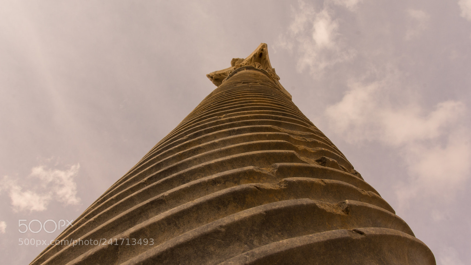 Sony SLT-A65 (SLT-A65V) sample photo. Roman column photography