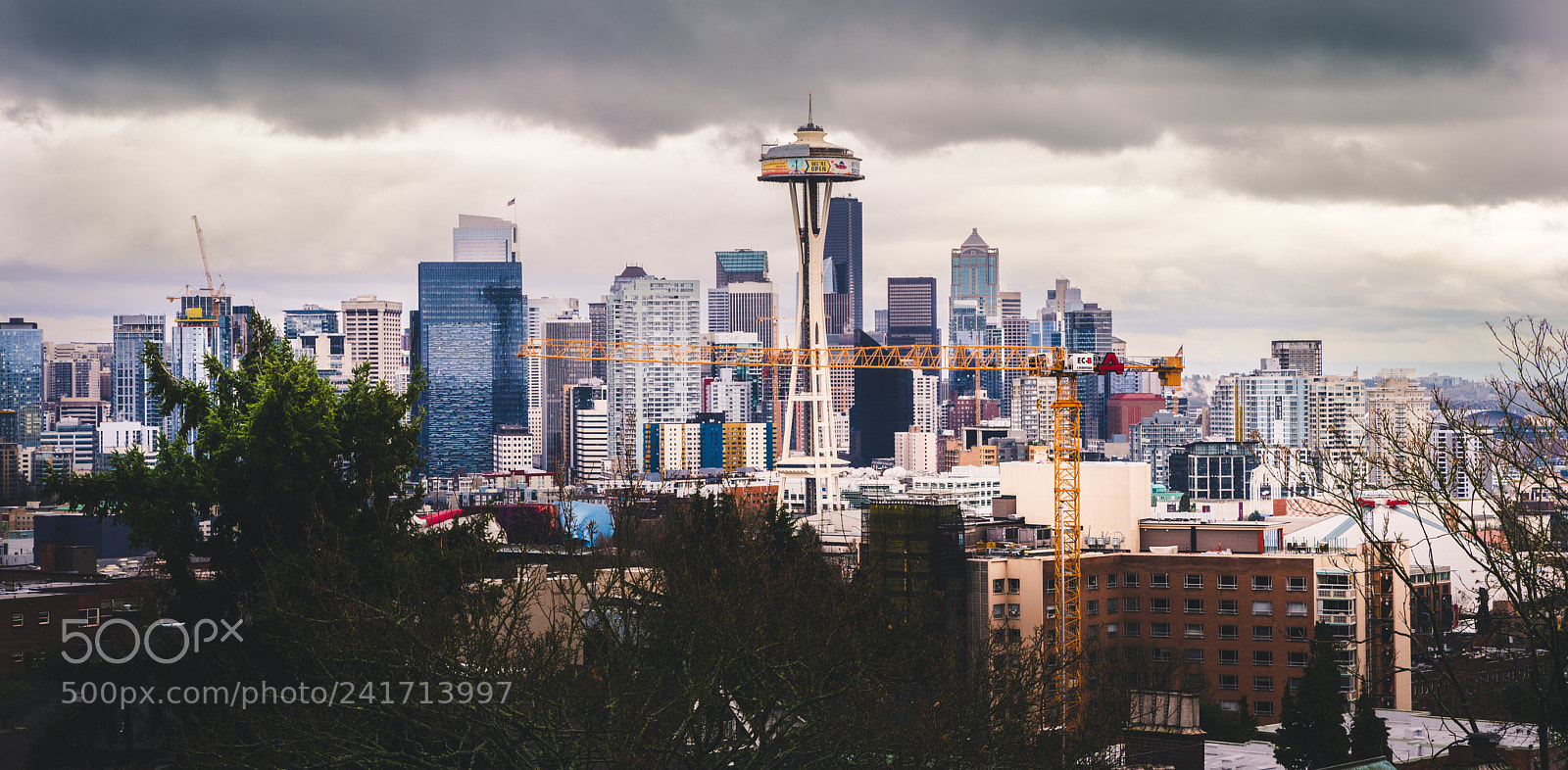 Nikon D810 sample photo. Seattle skyline photography