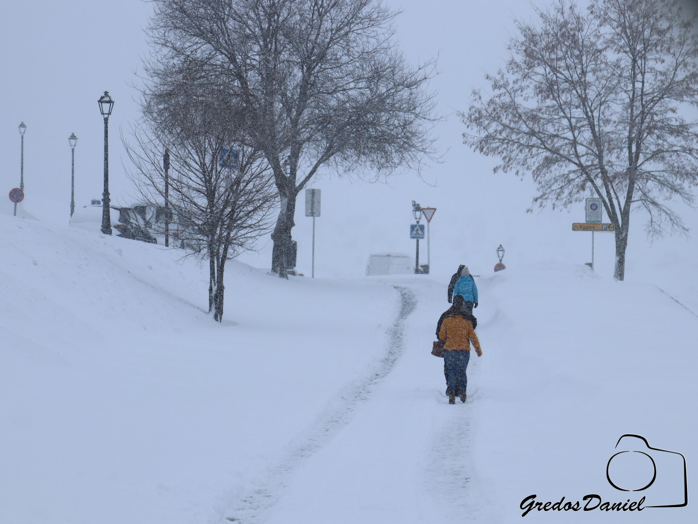 Canon EOS 80D + Canon EF 24-105mm F4L IS USM sample photo. Temopral de nieve en Ávila, enero de 2018 photography
