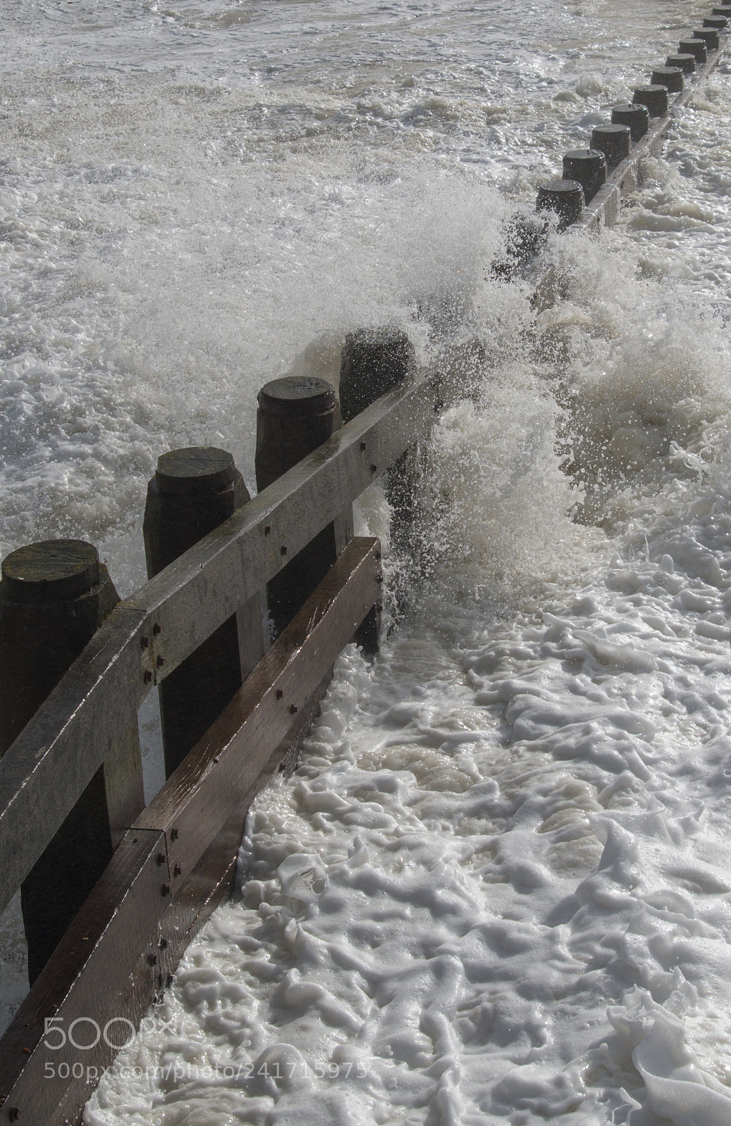 Pentax K-50 sample photo. Rough sea photography