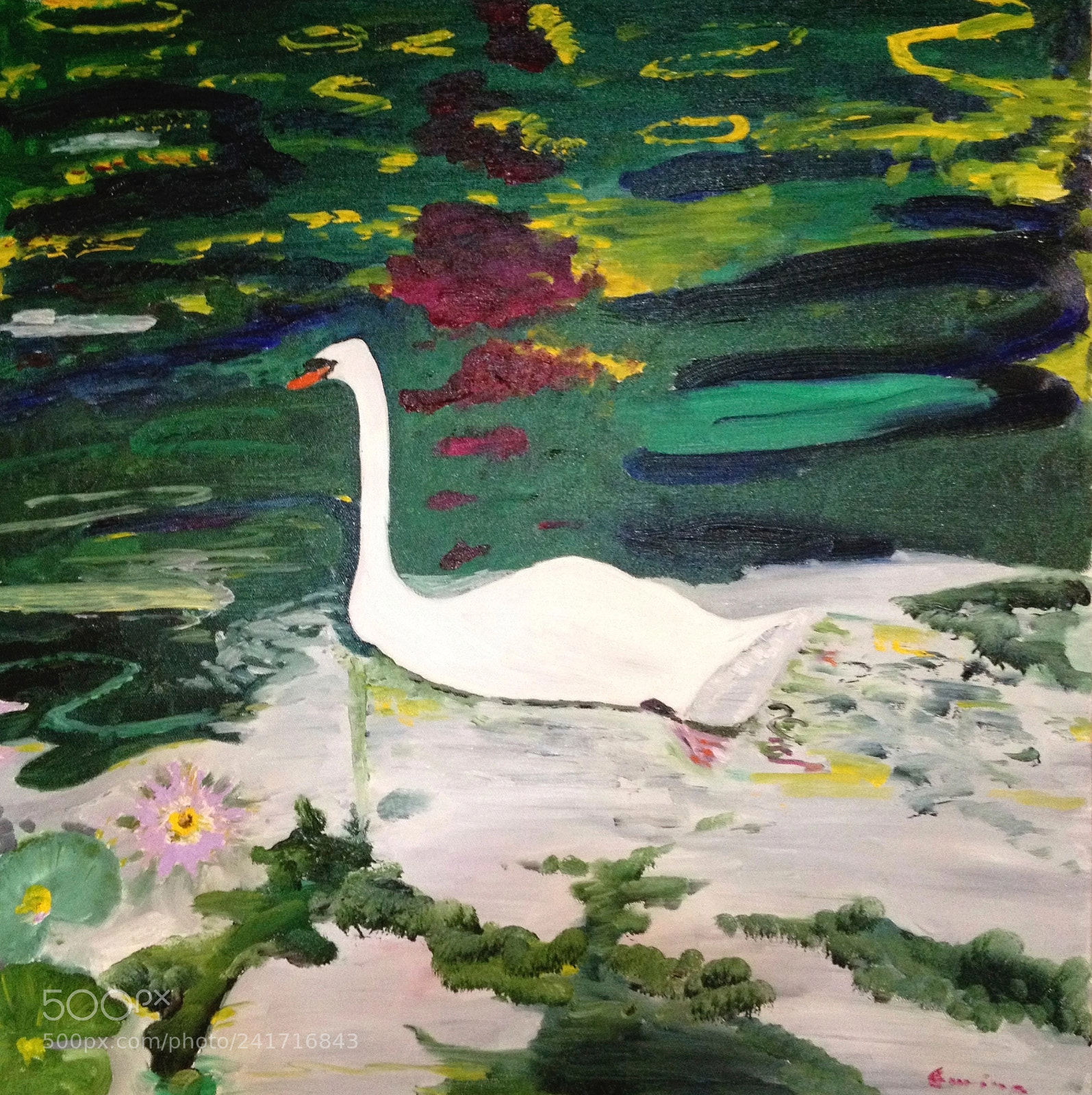 Apple iPhone 4S sample photo. Swan photography