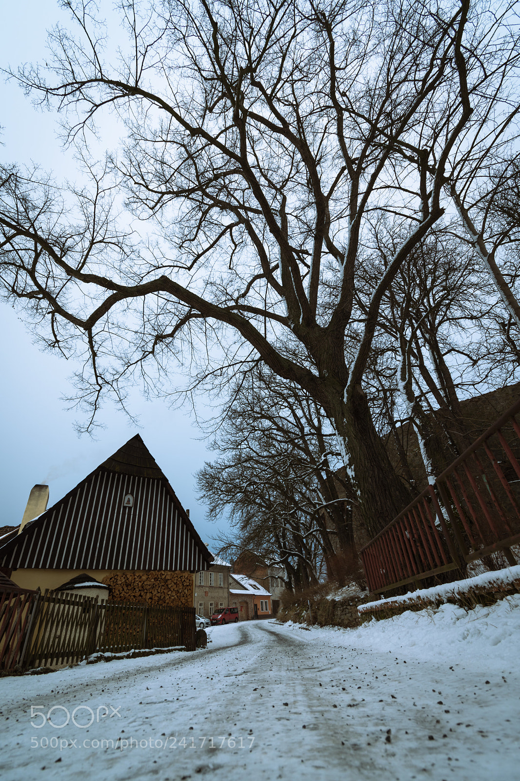 Nikon D5500 sample photo. Grandmother's house, czech republic photography