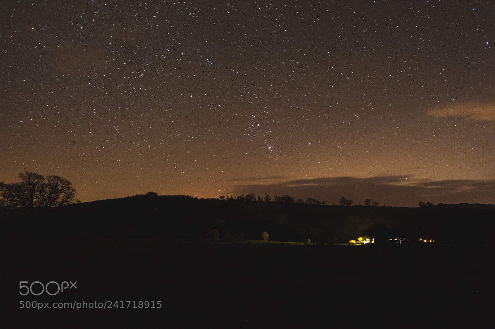 Nikon D700 sample photo. Starry night photography