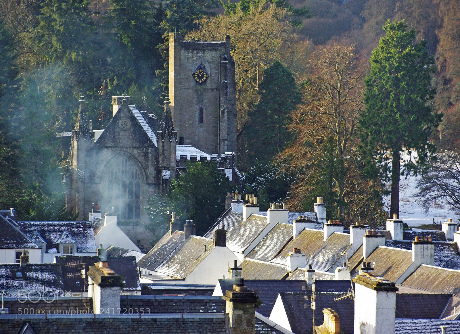 Pentax K200D sample photo. Dunkeld photography