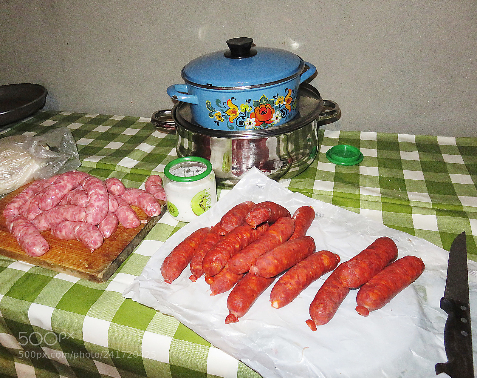 Canon PowerShot SX710 HS sample photo. Chorizos (saussages) photography