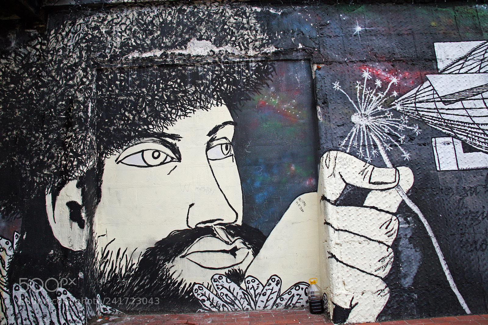 Canon EOS 5D sample photo. Zagreb,croatia,wall paintings,11 photography