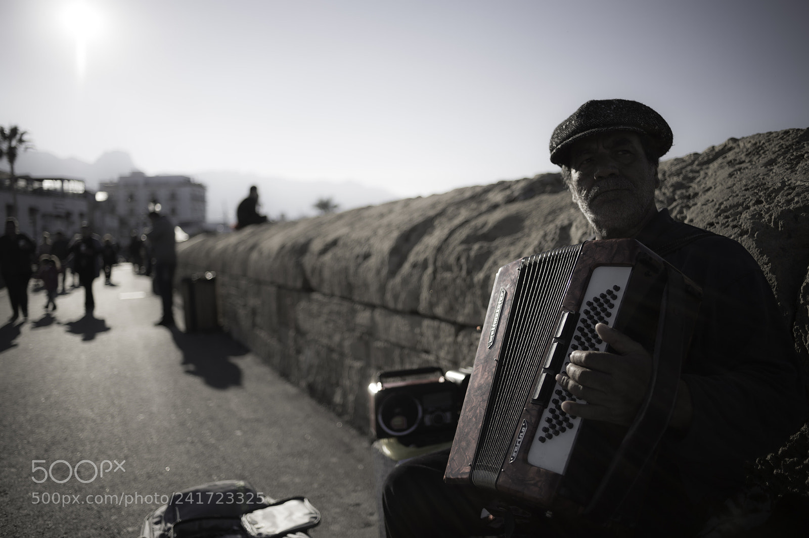 Nikon D4 sample photo. Street performer photography