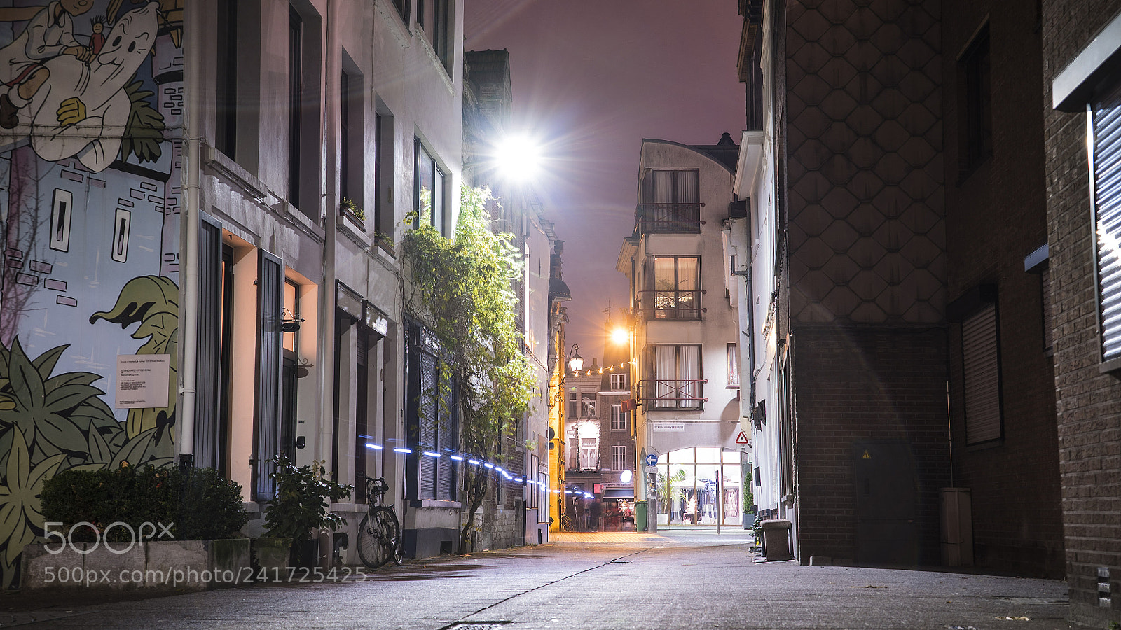 Sony a7S II sample photo. Antwerp (belgium) by night photography