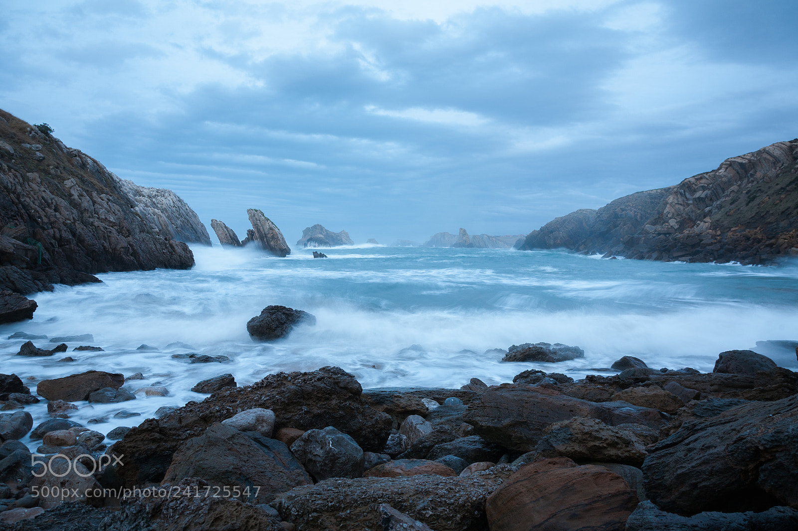 Canon EOS 5D sample photo. Hora azul photography