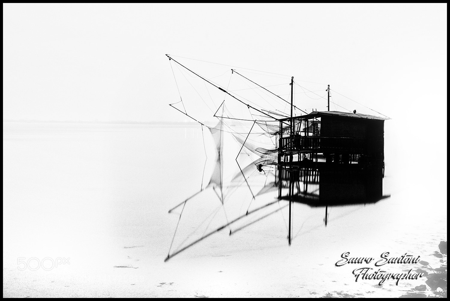 Nikon D300S sample photo. Nebbia in pialassa photography