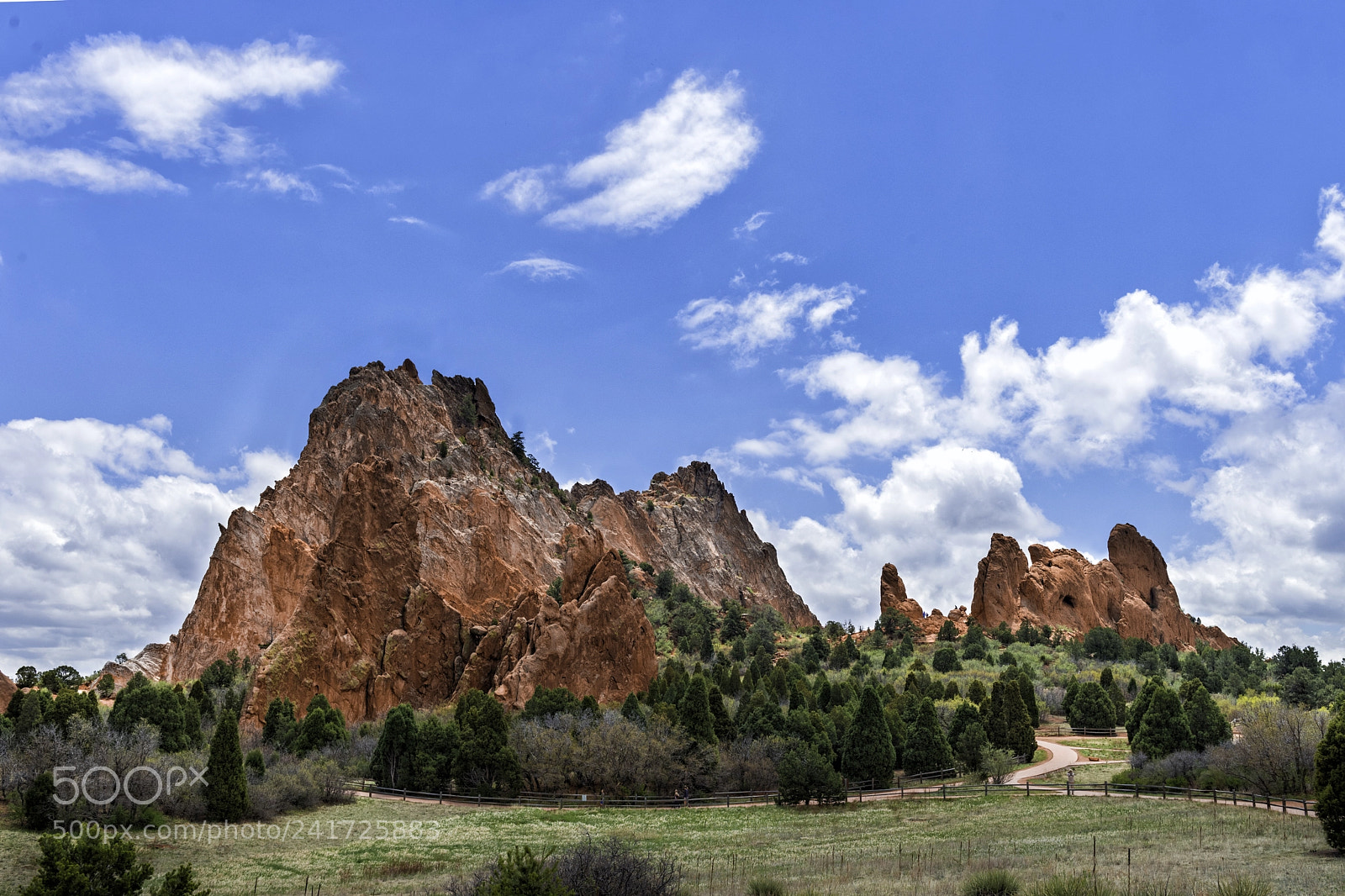 Nikon D810 sample photo. Garden of the gods photography