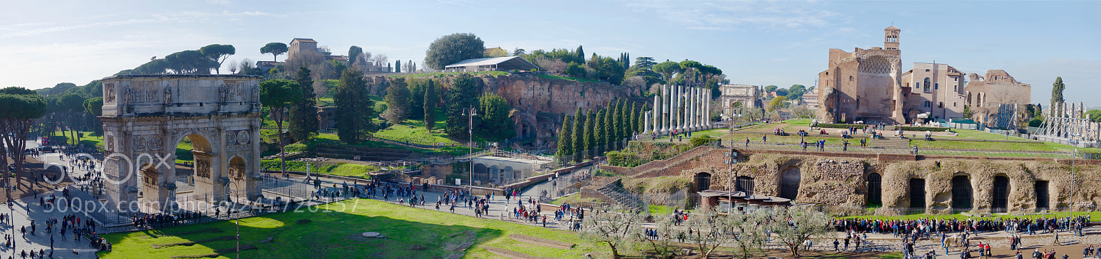 Nikon D800E sample photo. Foro romano - view photography