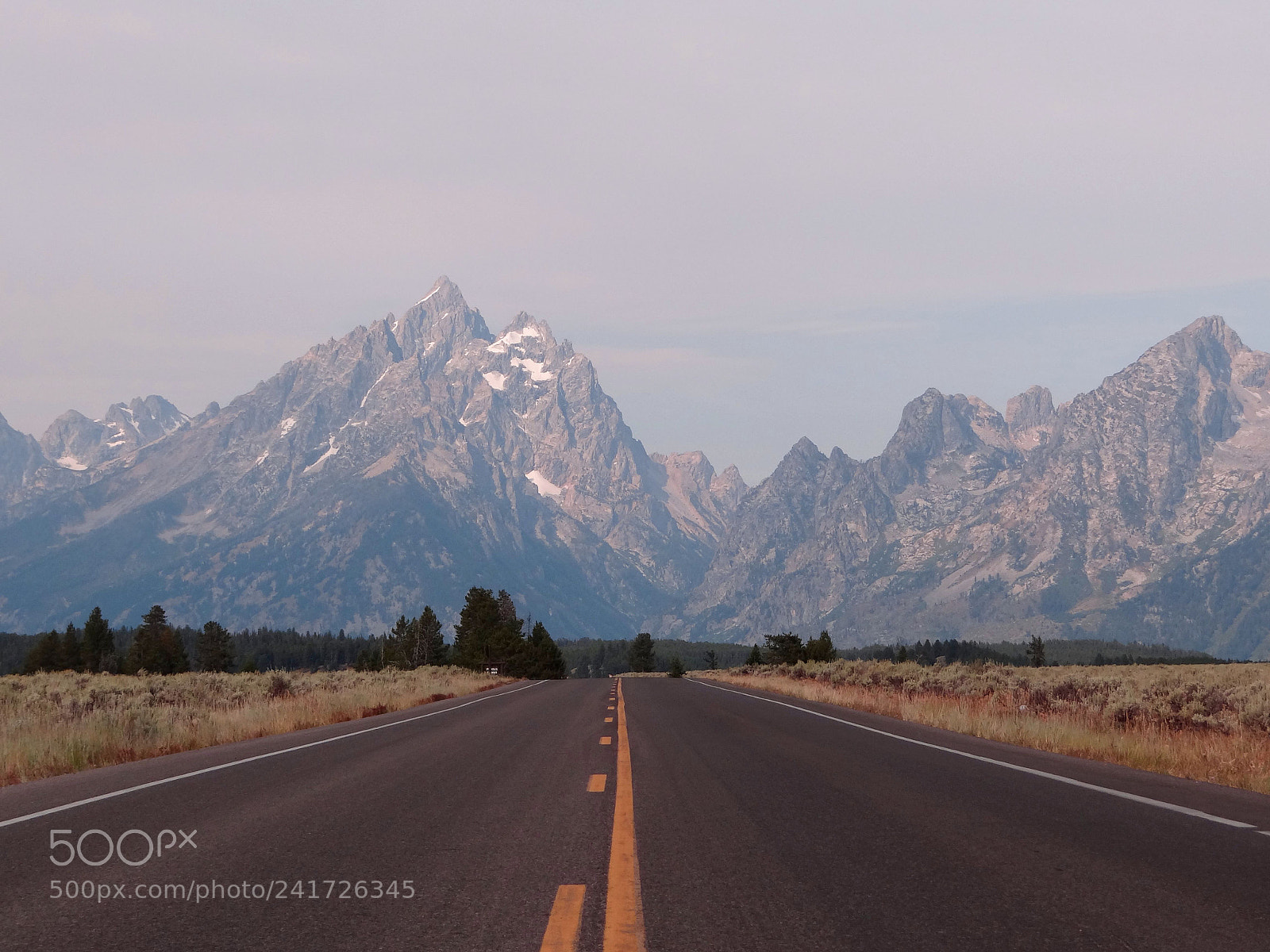 Sony Cyber-shot DSC-HX100V sample photo. Road to the tetons photography