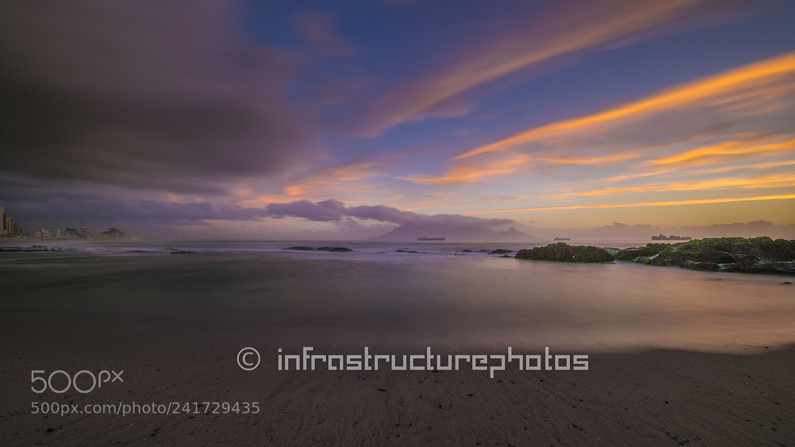 Nikon D850 sample photo. Cape town sunset photography