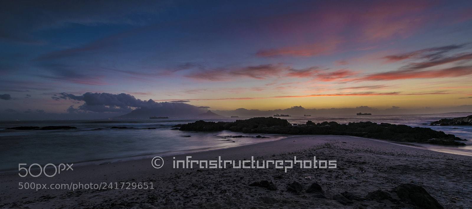 Nikon D850 sample photo. Cape town sunset photography