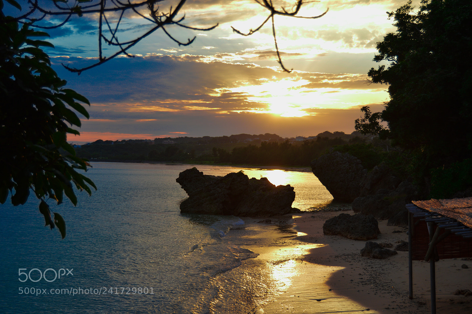Nikon D3200 sample photo. Okinawa sunset photography