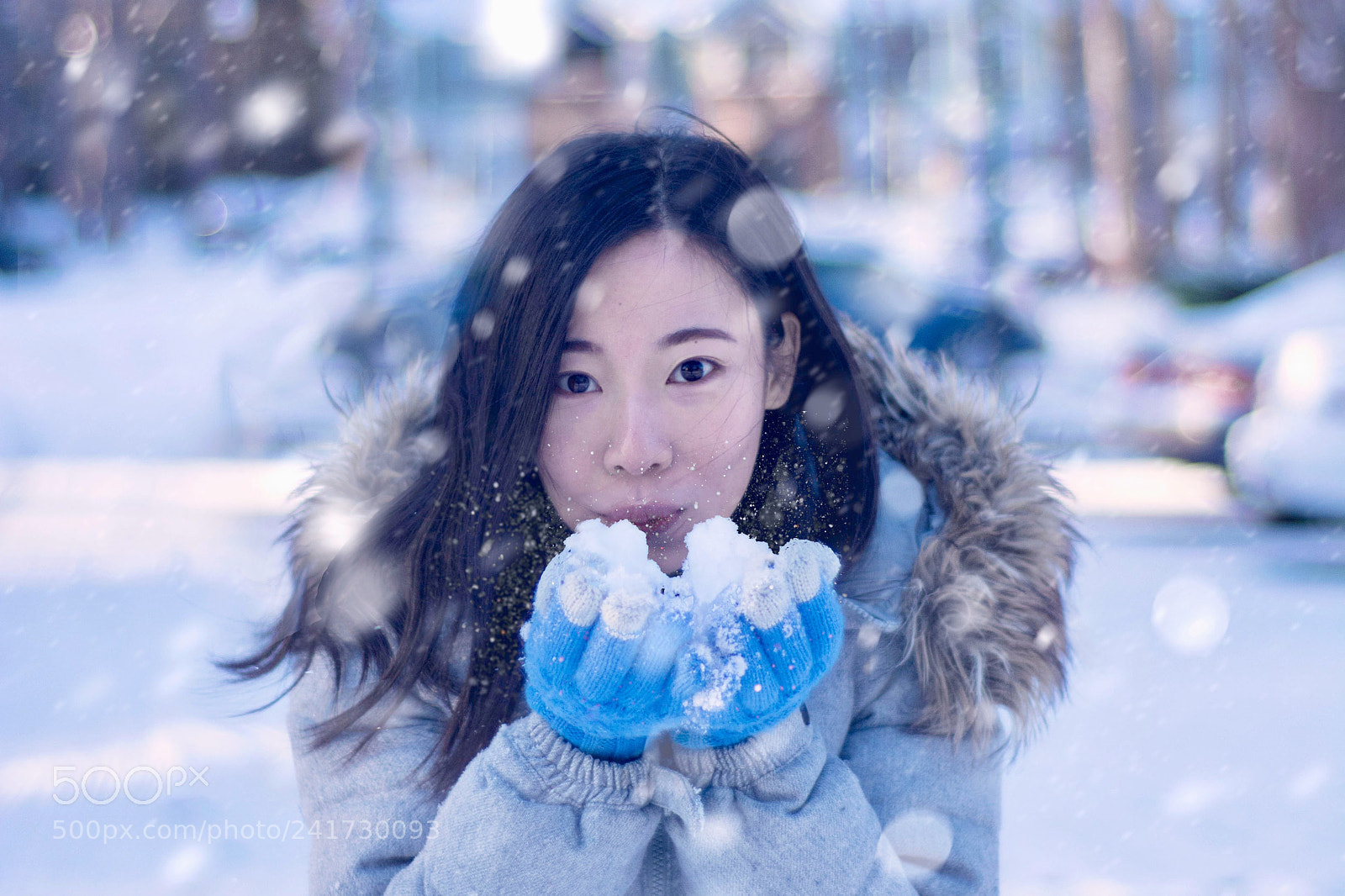 Nikon D7100 sample photo. Snow day photography