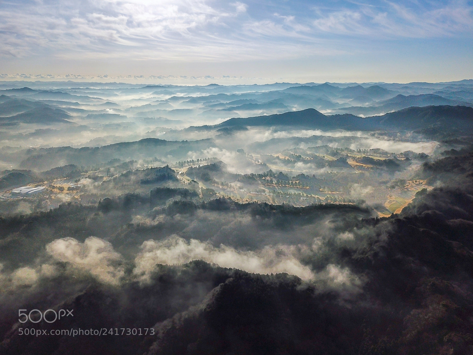 DJI FC220 sample photo. The daybreak photography