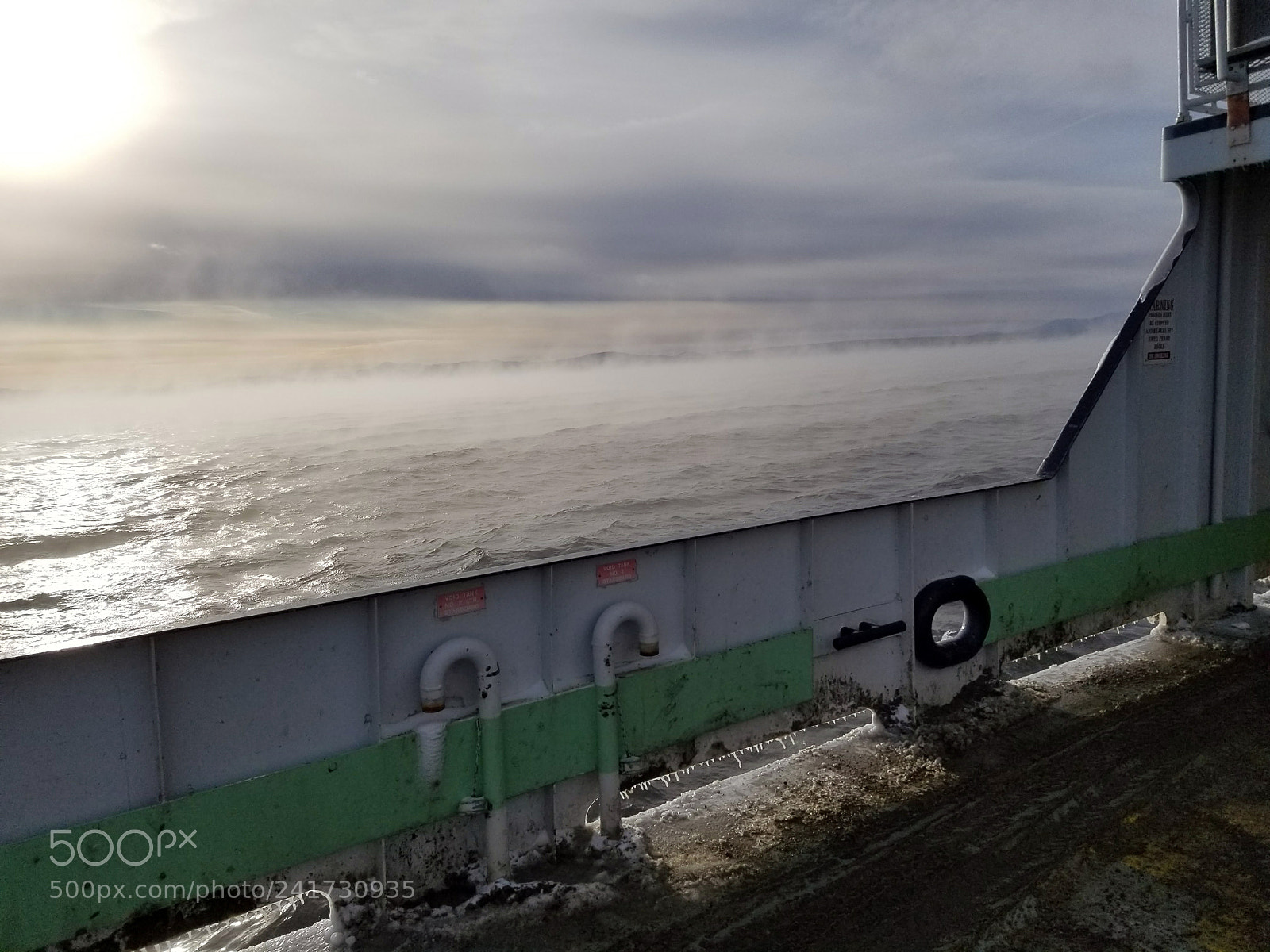 Samsung Galaxy S8 sample photo. Champ ferry winter photography