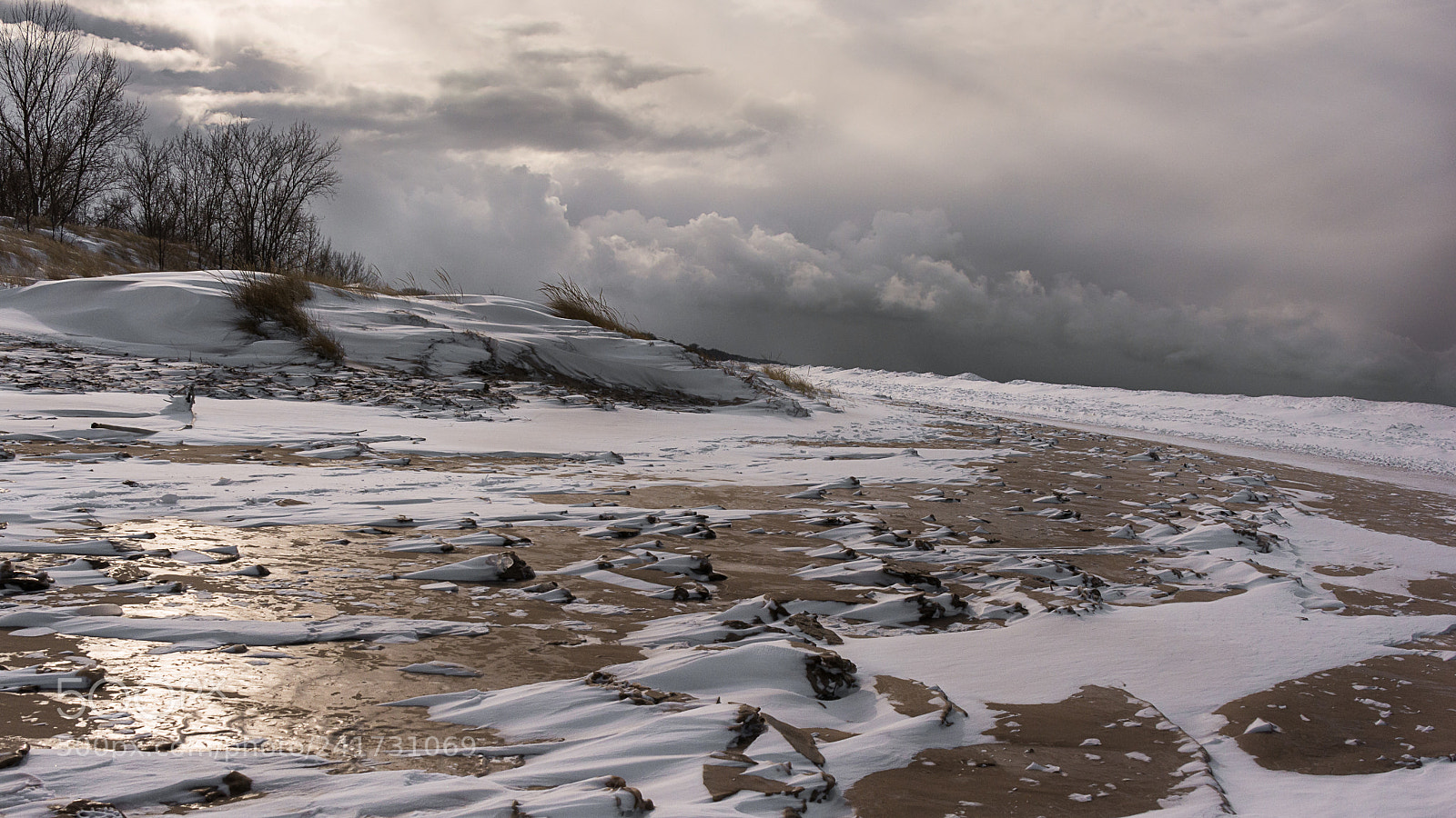 Nikon D7100 sample photo. Frozen dunes photography