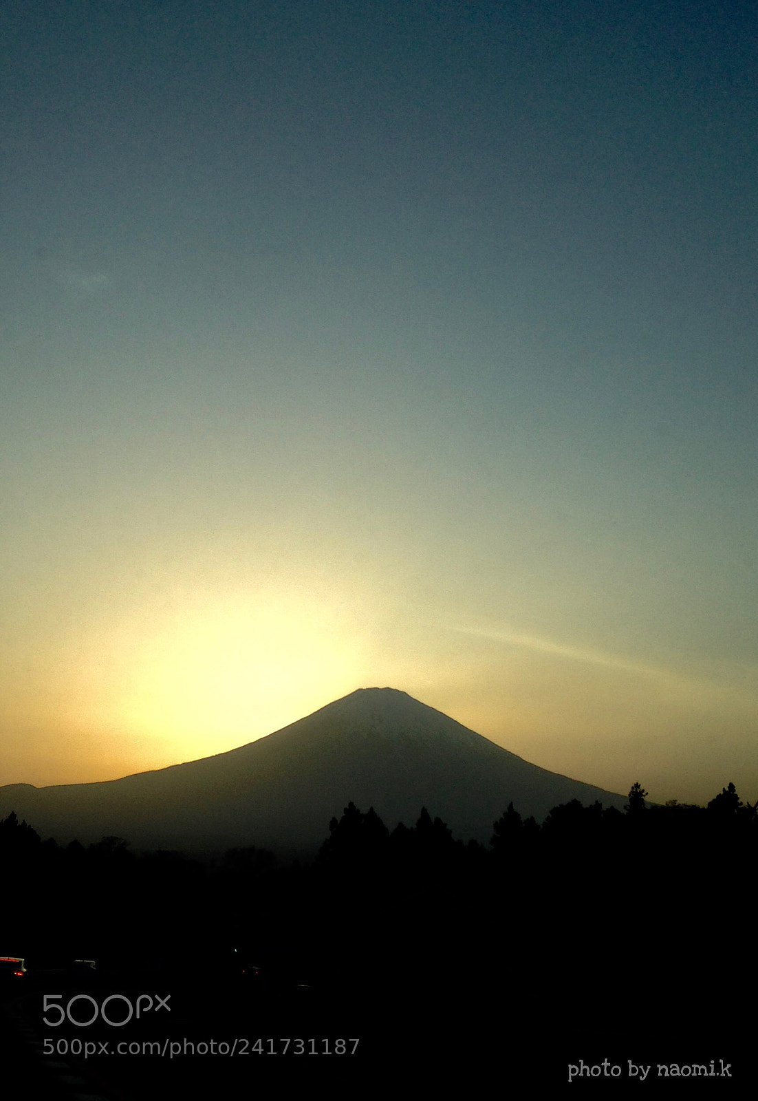 Apple iPhone 5c sample photo. Mt. fuji at sunset photography