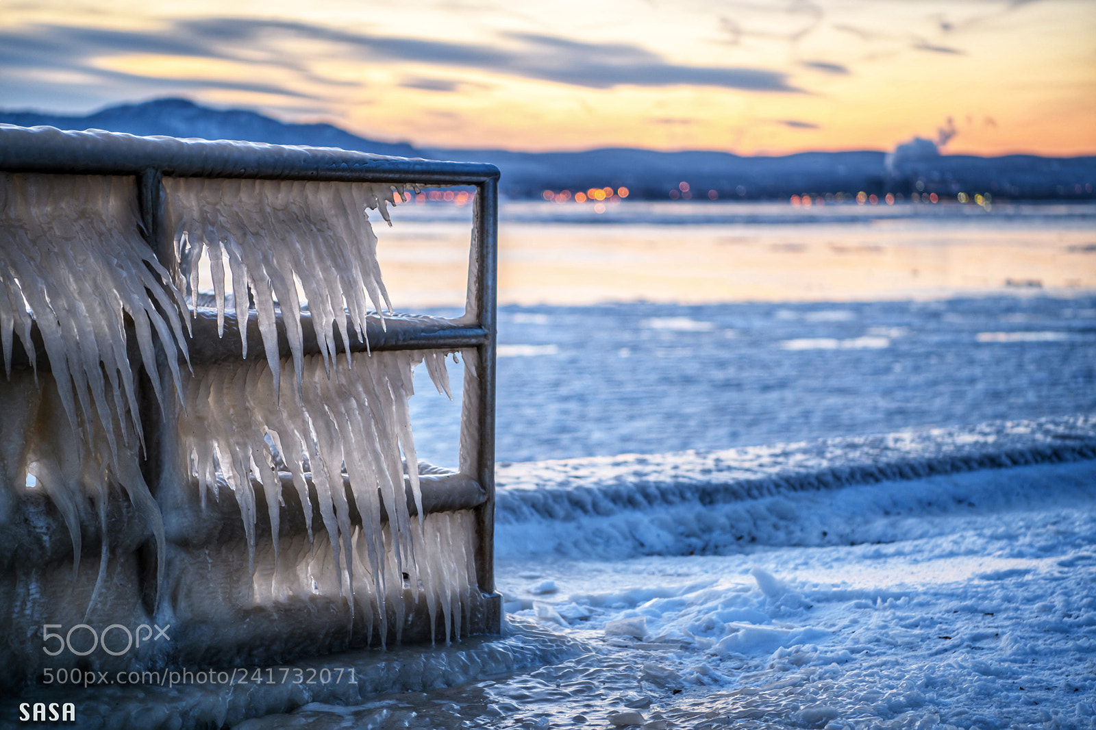 Nikon D850 sample photo. Freezing cold photography