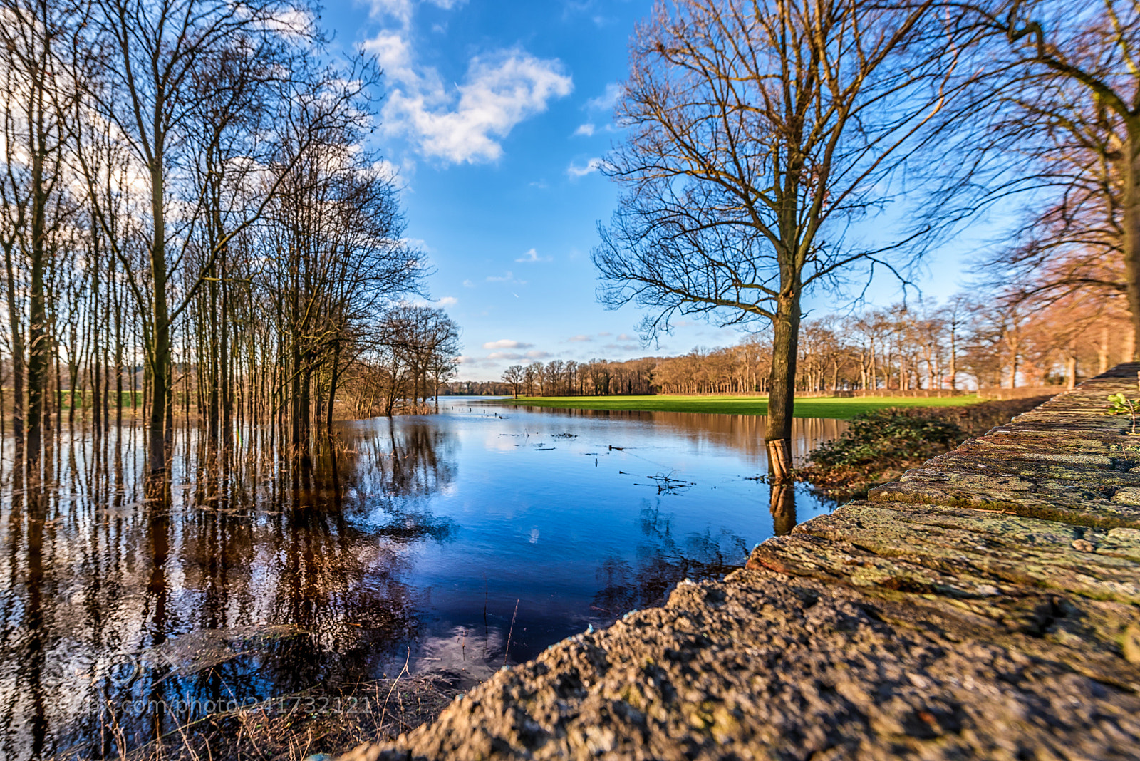 Nikon D810 sample photo. High water in winter photography