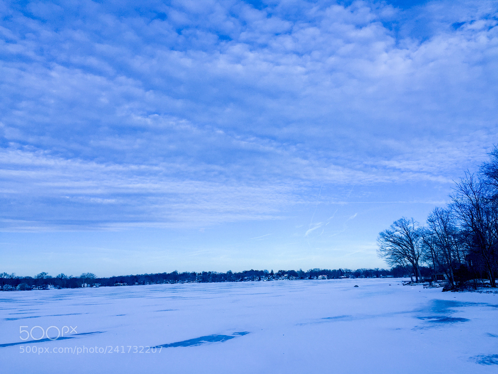 Apple iPhone 6 sample photo. Frozen lake photography